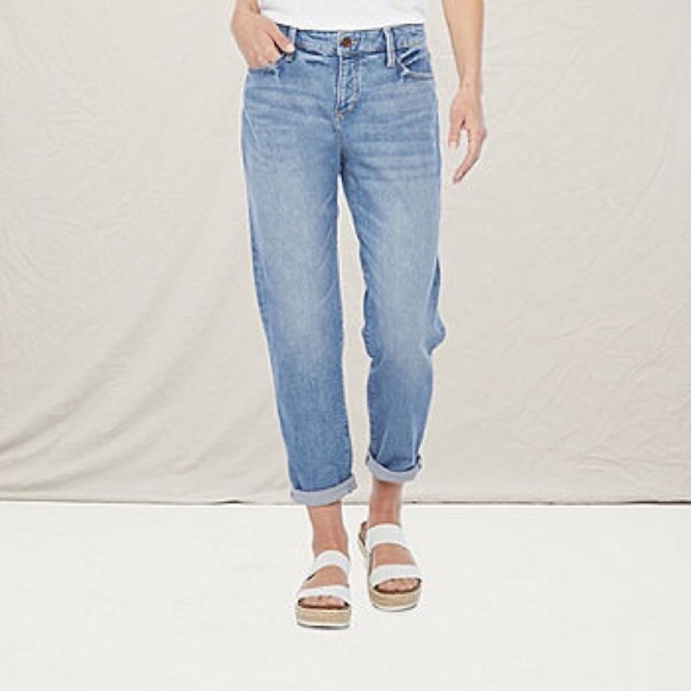 J.JILL BOYFRIEND RELAXED FIT JEANS